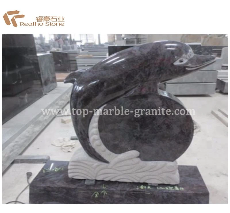 Dolphin Heart tombstone Dolphin Heart tombstone