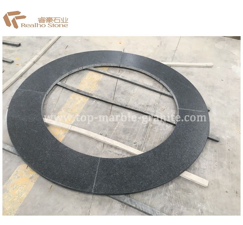 black pearl leathered granite