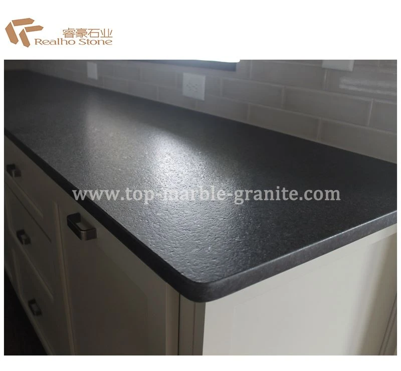 black pearl leathered granite countertop
