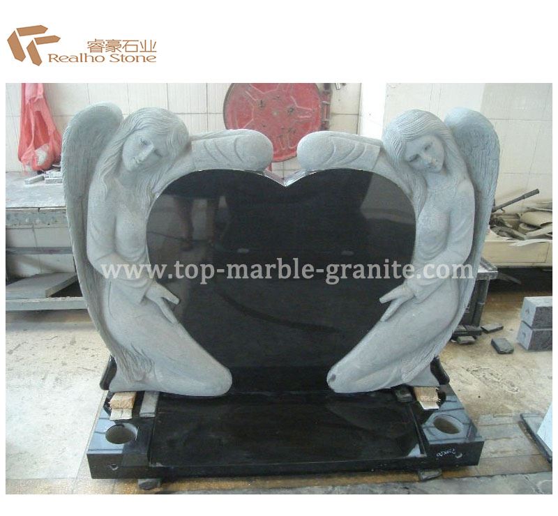 angel design headstone