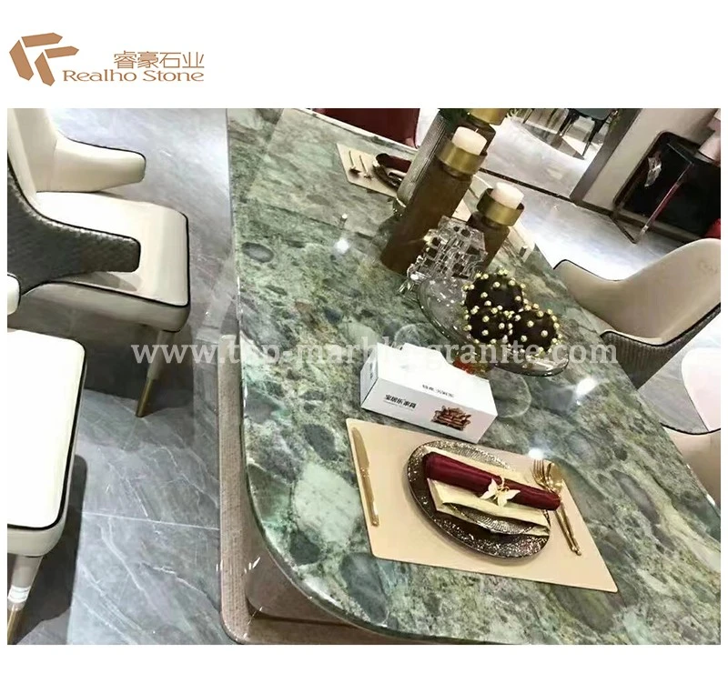 Emerald pearl table
