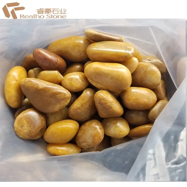 Cheap stone veneer pebbles sheet 