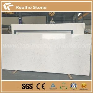 Biele quartzové dosky Umelé Carrara Biele quartz dosky