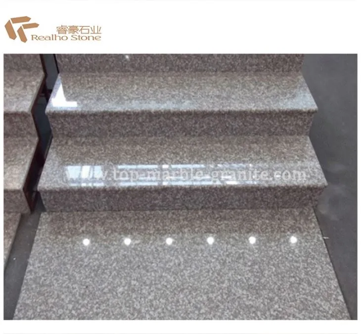 Brown Granite Staircase