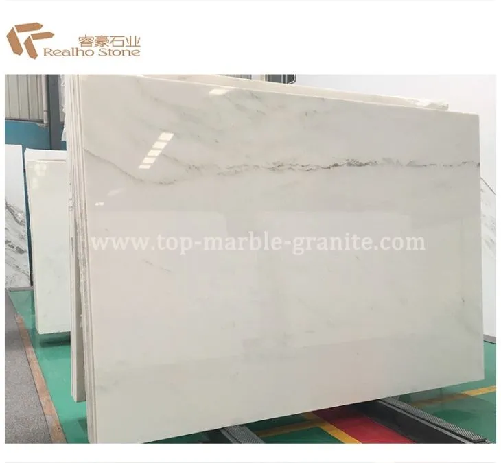 pure white marble