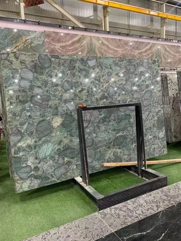 emerald stone slab