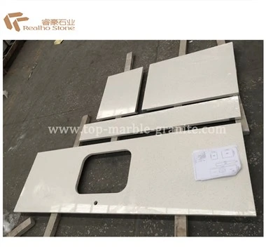 Polishing Fabricated Quartz Countertops